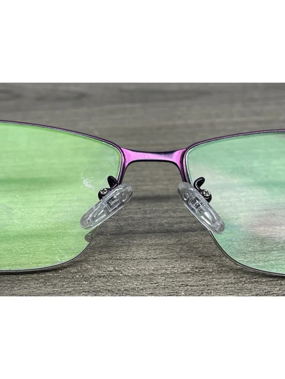 Wittnauer Eyeglasses, Frames Only, Charlene, 54-16-145, Metal/Plastic, Violet